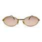 Cartier - Gold Wires w/ Pink Oval Lenses - Authentic