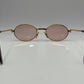 Cartier - Gold Wires w/ Pink Oval Lenses - Authentic