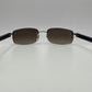 Cartier - Silver White Horns w/ Dark Brown Lenses - Authentic