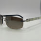 Cartier - Silver White Horns w/ Dark Brown Lenses - Authentic