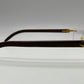 Cartier - Gold Woods w/ Clear Lenses - Authentic