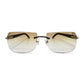 C Decor - Silver Black Buffs w/ Light Brown Faded Lenses