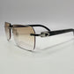 C Decor - Silver Black Buffs w/ Light Brown Faded Lenses