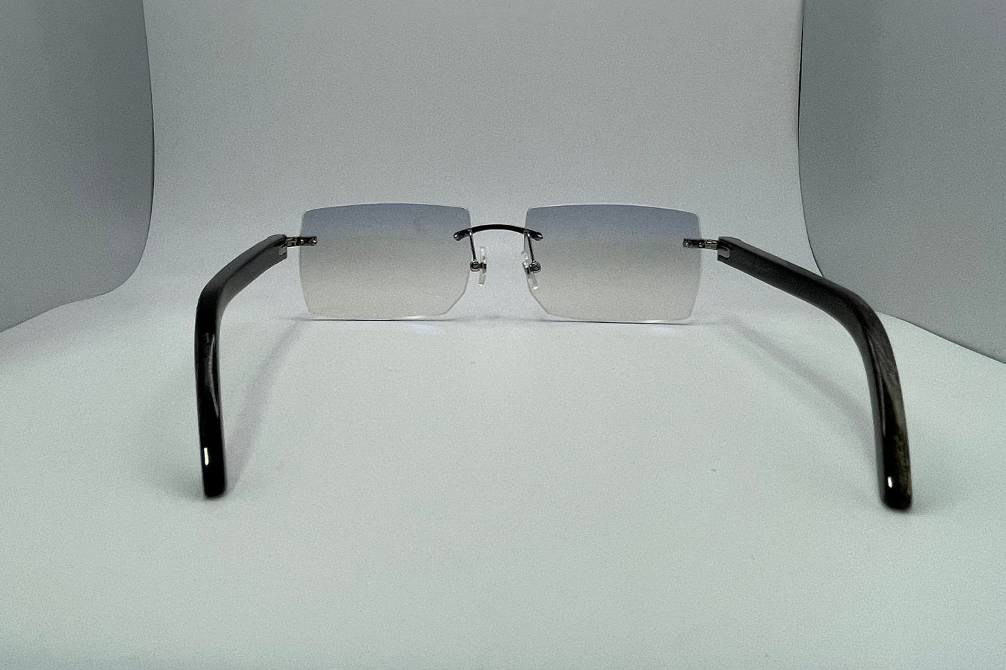 C Decor - Silver Black Buffs w/ Light Gray Faded Lenses