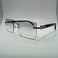 C Decor - Silver Black Buffs w/ Light Gray Faded Lenses