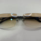 C Decor - Silver Black Buffs w/ Light Brown Faded Lenses