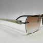 C Decor - Silver White Buffs w/ Brown Faded Lenses