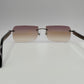 C Decor - Silver White Buffs w/ Brown Faded Lenses