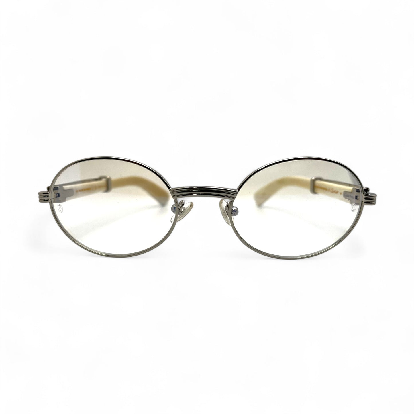 CT0464S Giverny Eyeglasses - 53-22 Genuine Horn Sunglasses w/ Oval Lenses (2025)