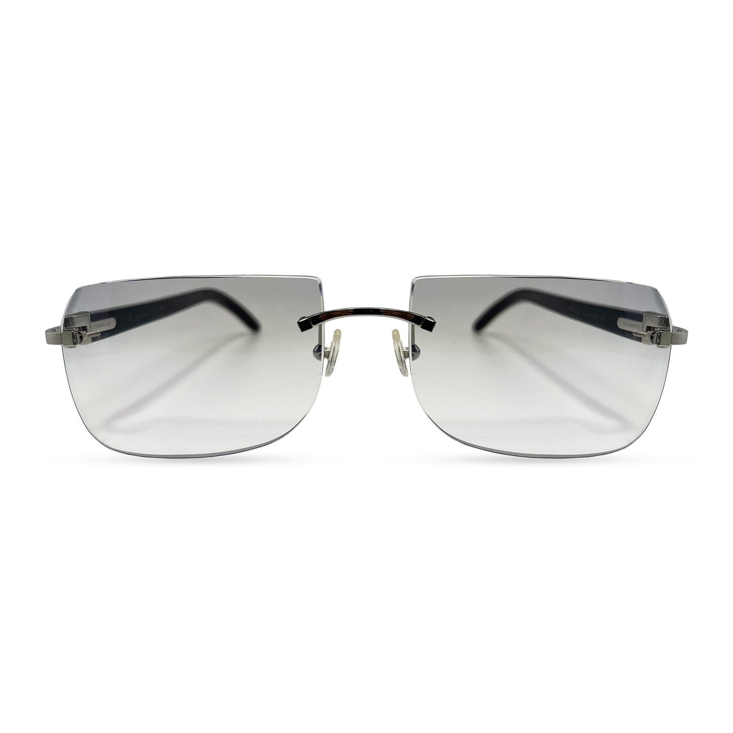 C Decor - Silver White Buffs w/ Light Gray Faded Lenses