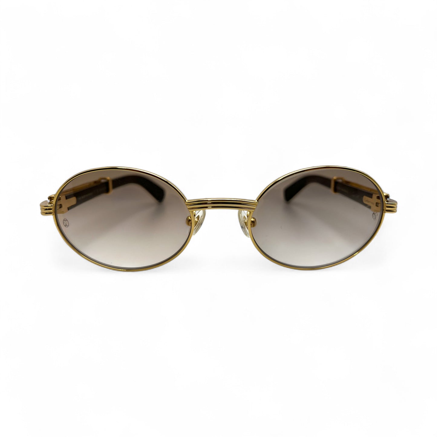 CT0464S Giverny Eyeglasses - 53-22 Genuine Horn Sunglasses w/ Oval Lenses (2025)