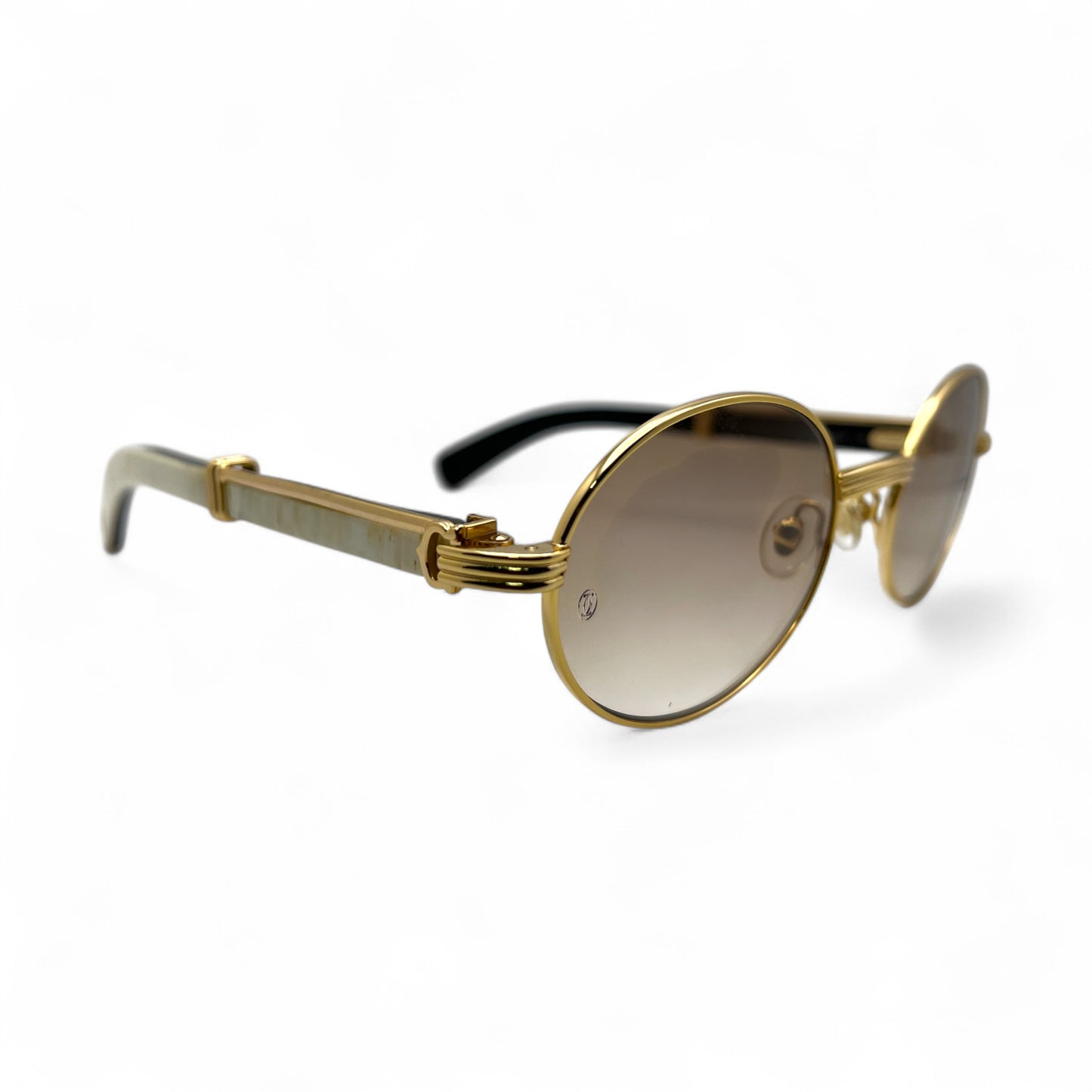 CT0464S Giverny Eyeglasses - 53-22 Genuine Horn Sunglasses w/ Oval Lenses (2025)