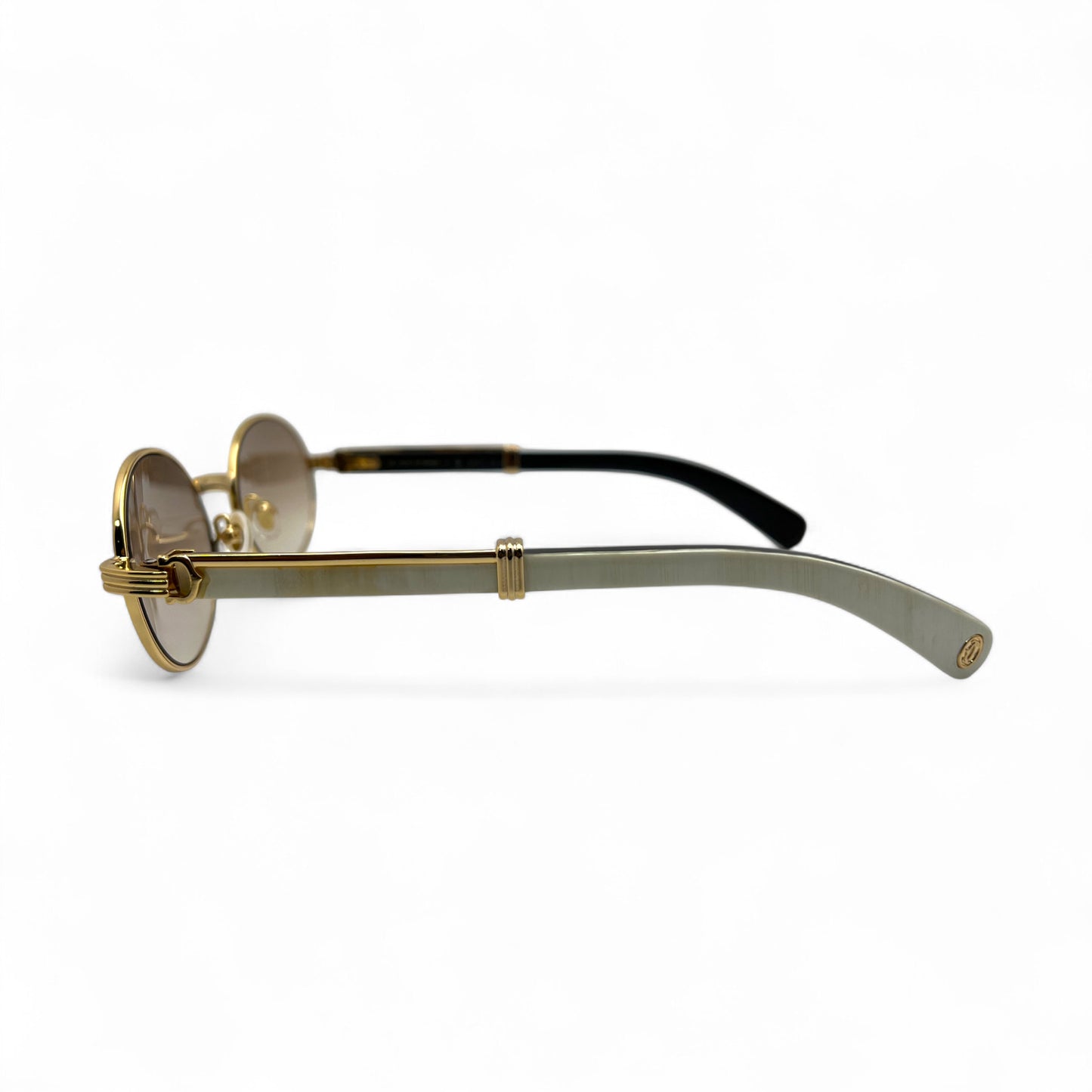 CT0464S Giverny Eyeglasses - 53-22 Genuine Horn Sunglasses w/ Oval Lenses (2025)