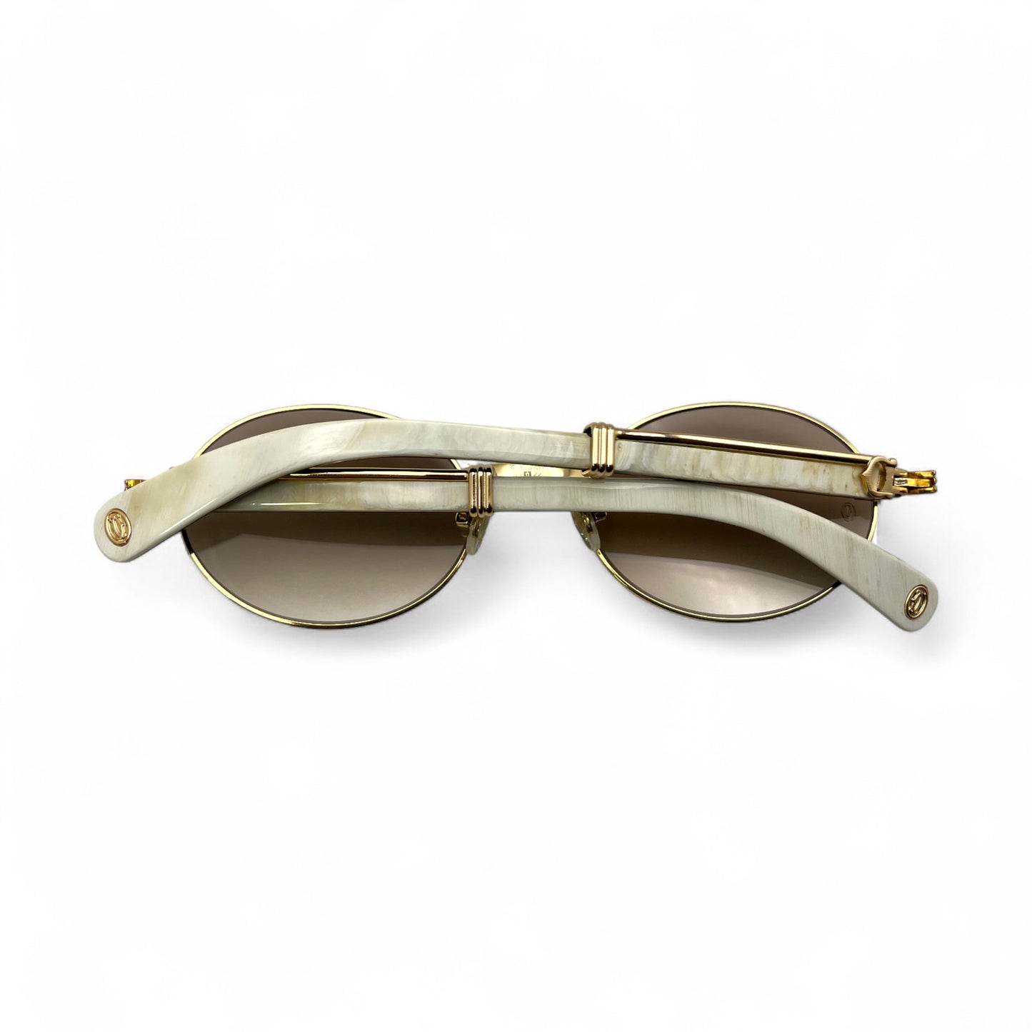 CT0464S Giverny Eyeglasses - 53-22 Genuine Horn Sunglasses w/ Oval Lenses (2025)