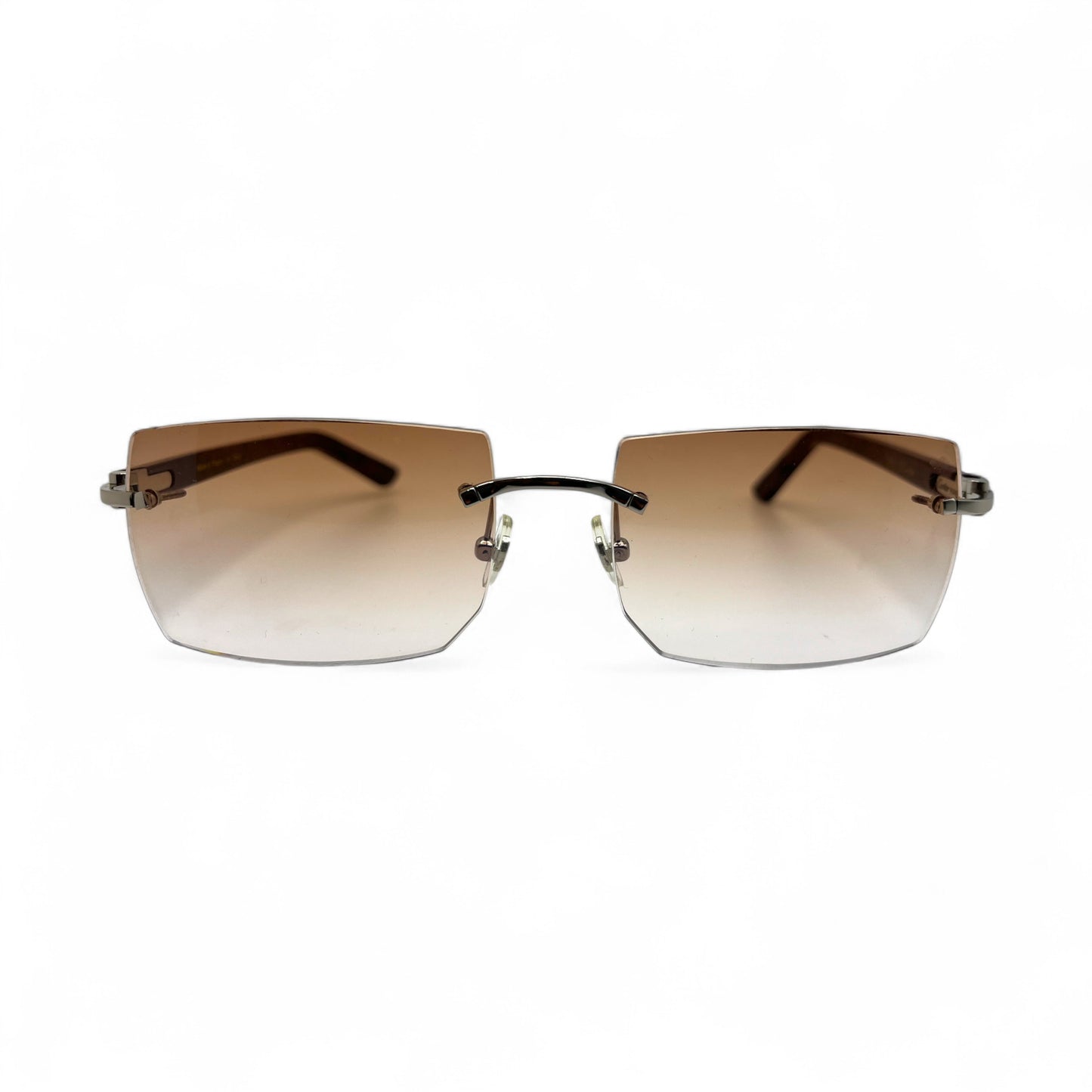 C Decor Marbles - Silver Acetate Marbles Sunglasses (2010s)