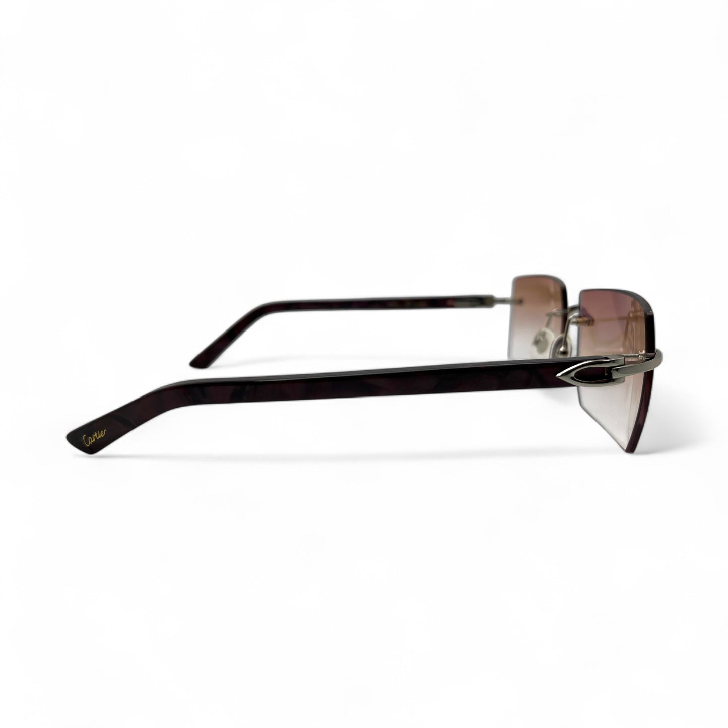 C Decor Marbles - Silver Acetate Marbles Sunglasses (2010s)