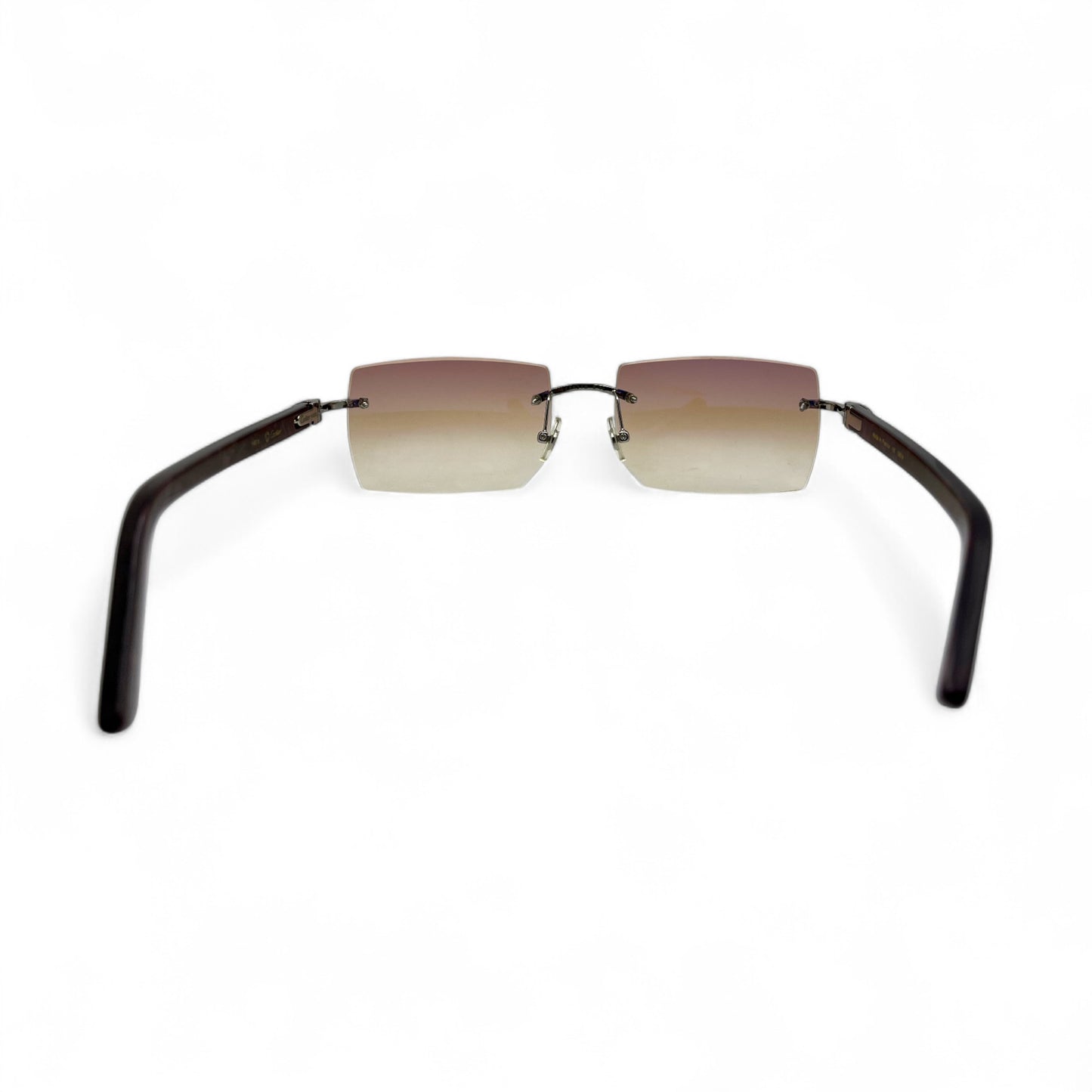 C Decor Marbles - Silver Acetate Marbles Sunglasses (2010s)