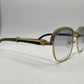 Malmaison - Gold Green Woods w/ Diamond Frame & Light Gray Lenses