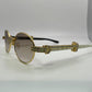 Giverny - Gold White Buffs w/ Brown Lenses - Diamonds DB Channel Set