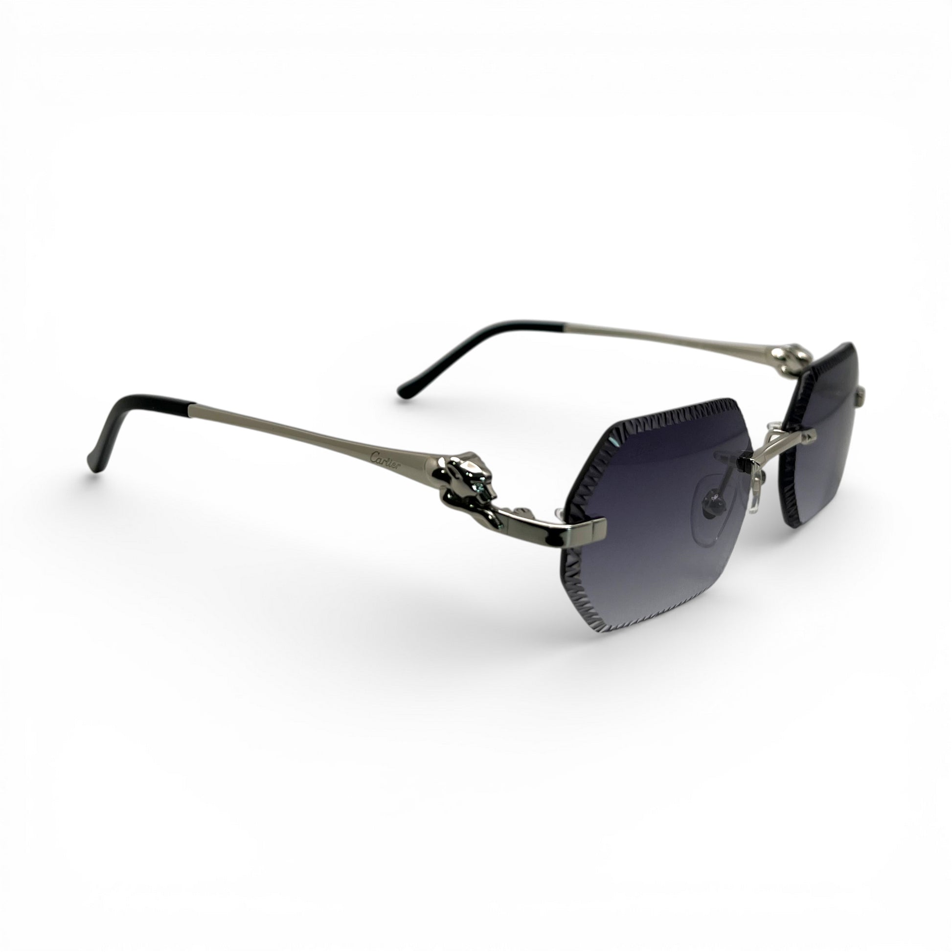 CT0281O Panthere Sunglasses - 54-18 Wires w/ Custom Lenses (2020s) - Luxury Optical