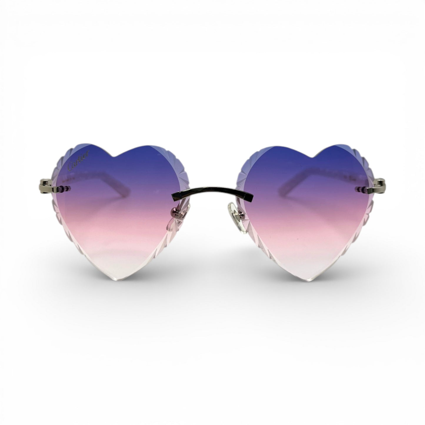 C Decor Sunglasses - 56-19 Custom Hearts Composite Marbles (2026) - Luxury Optical