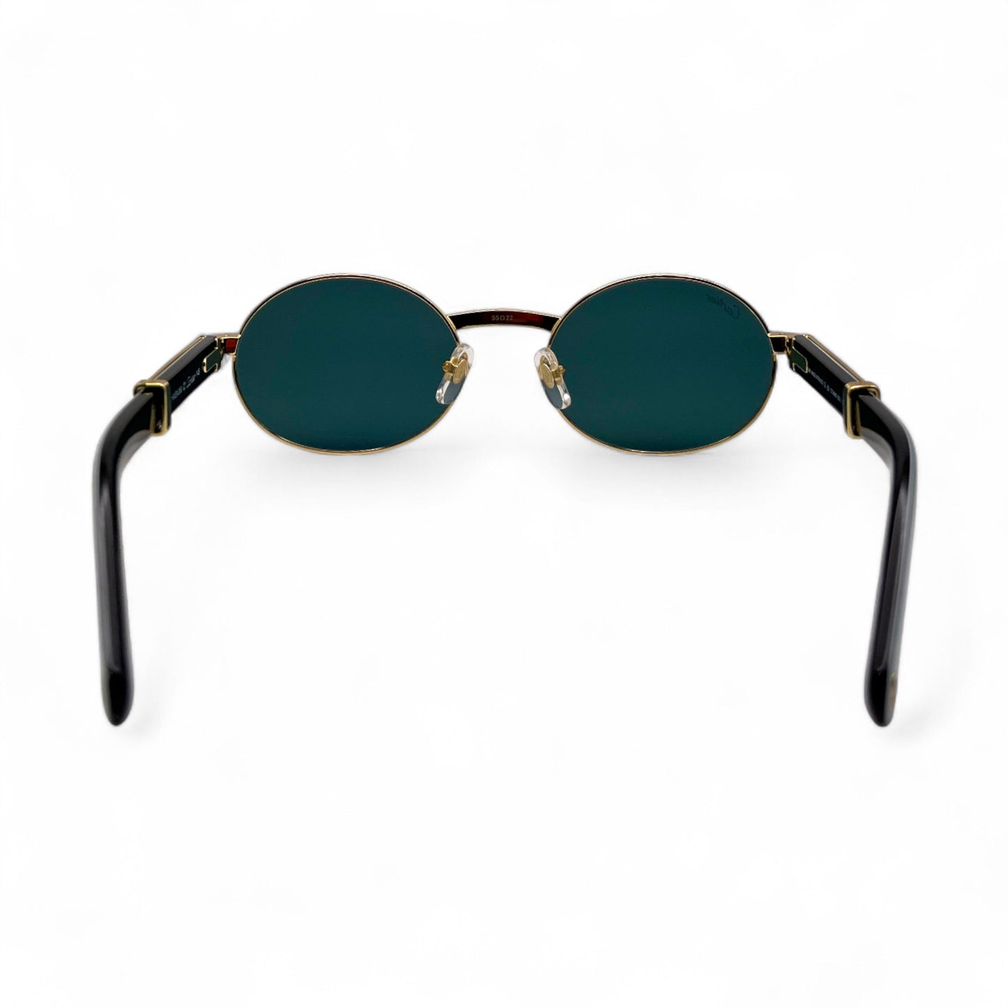 CT0464S Giverny - 53-22 Gold Genuine Horn Eyeglases/Sunglasses w/ Oval Lenses (2025)