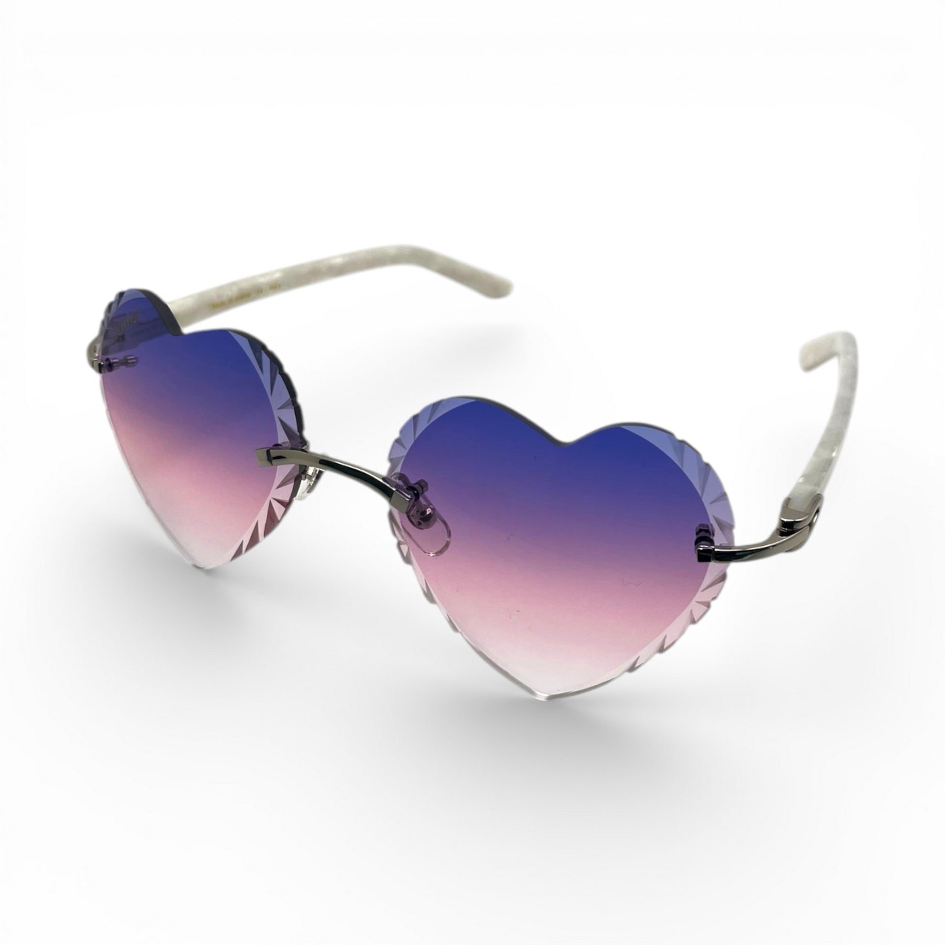 C Decor Sunglasses - 56-19 Custom Hearts Composite Marbles (2026) - Luxury Optical