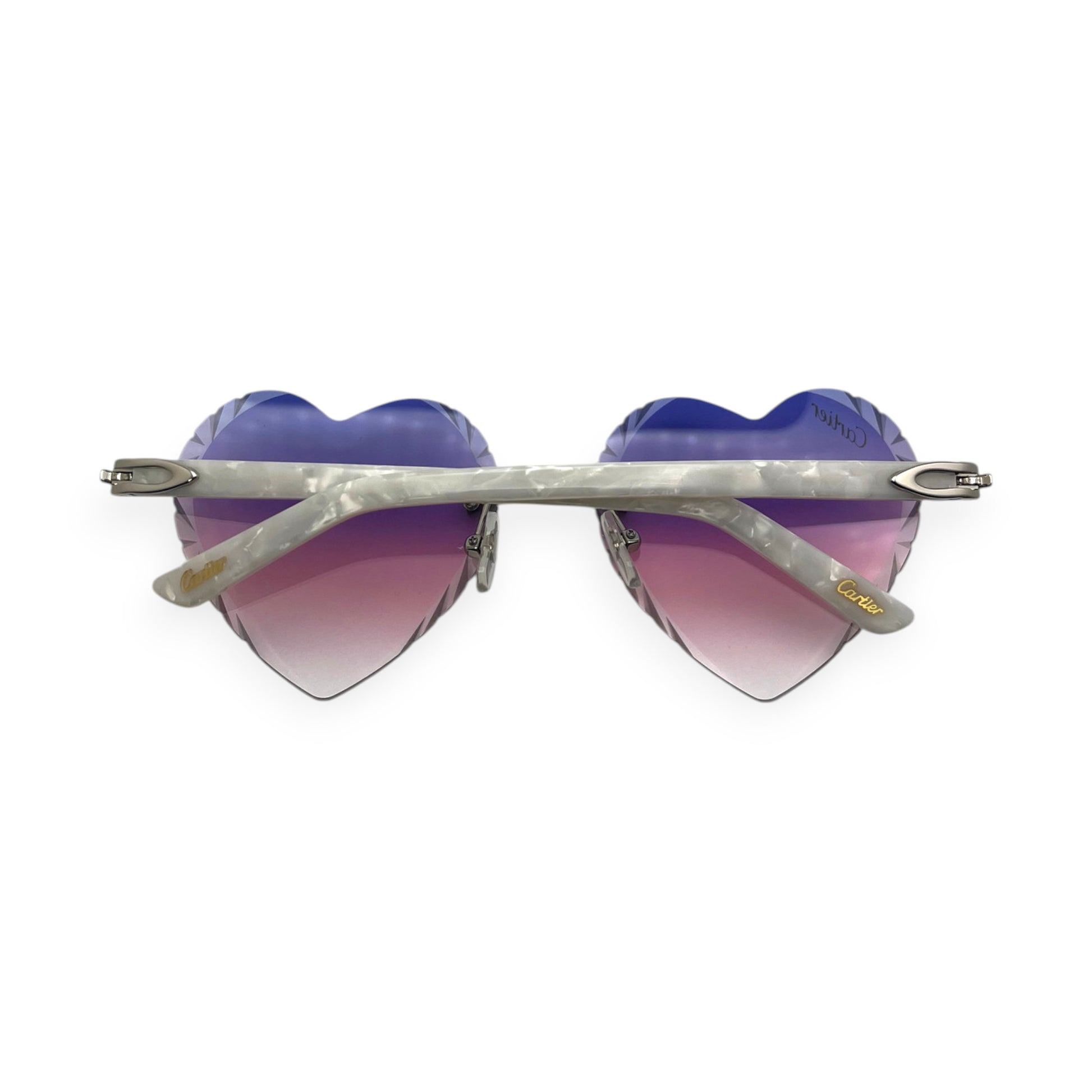 C Decor Sunglasses - 56-19 Custom Hearts Composite Marbles (2026) - Luxury Optical