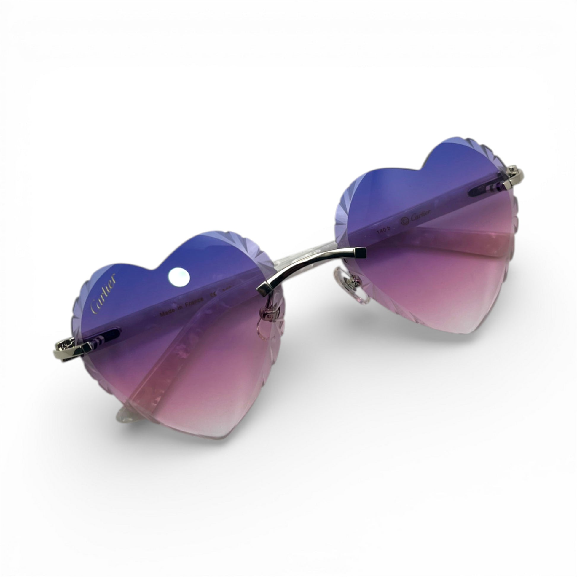 C Decor Sunglasses - 56-19 Custom Hearts Composite Marbles (2026) - Luxury Optical