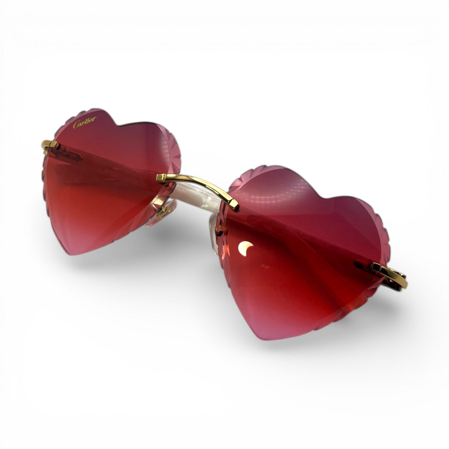 C Decor Sunglasses - 56-19 Custom Hearts Composite Marbles (2026) - Luxury Optical