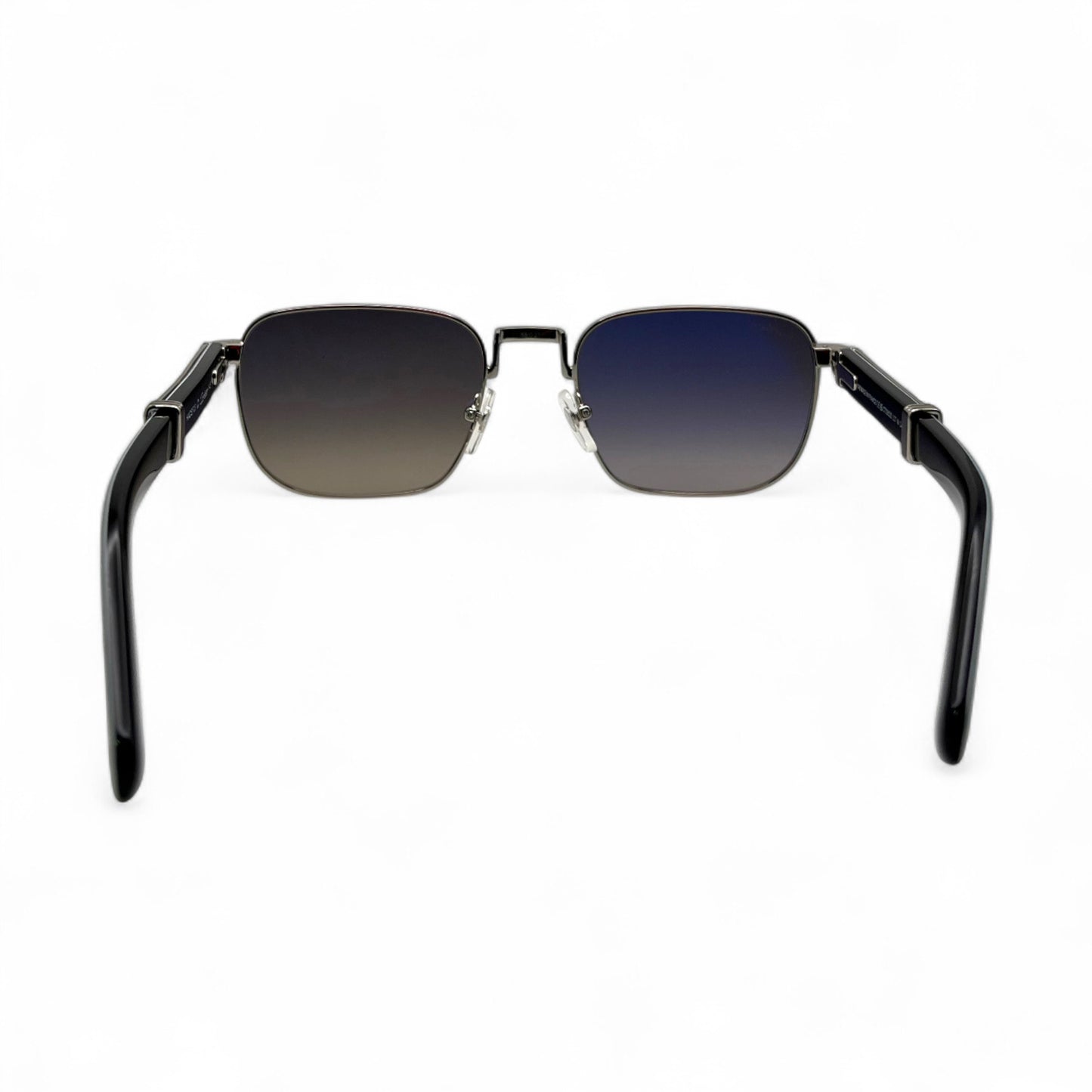 CT0363S Premiere - 54-21 C Decor Silver Woods Sunglasses w/ Dark Gray Square Lenses