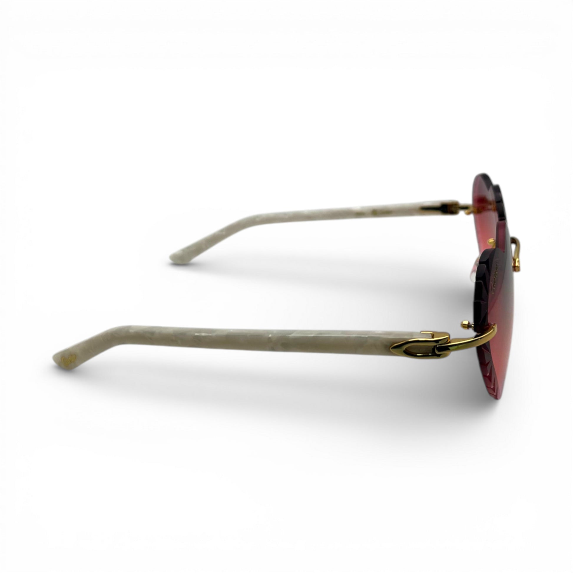 C Decor Sunglasses - 56-19 Custom Hearts Composite Marbles (2026) - Luxury Optical