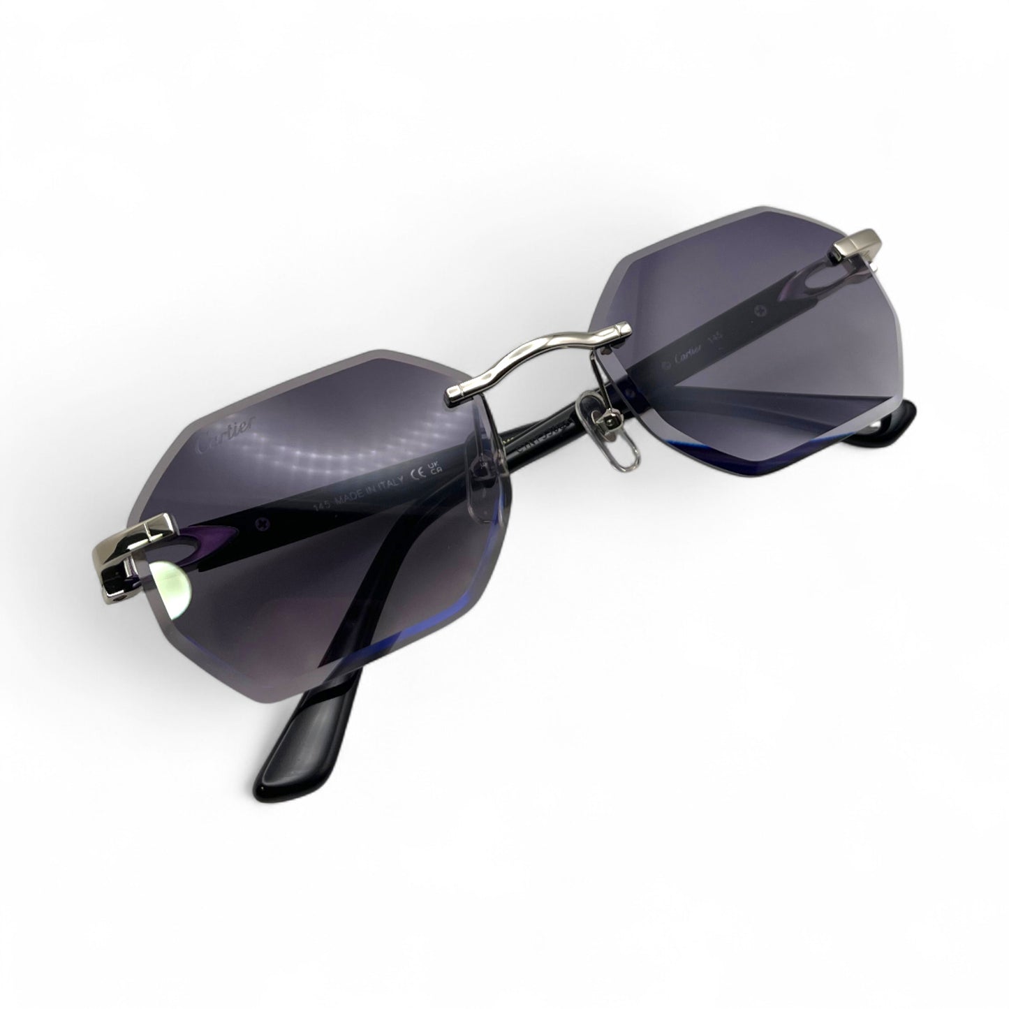 CT0439S C Decor - 57-21 Marble Sunglasses w/ Geometric Lenses (2025)