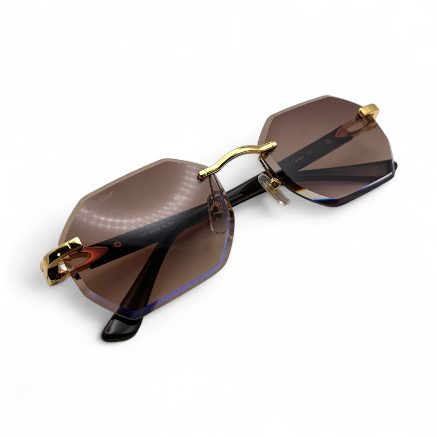 CT0439S C Decor - 57-21 Marble Sunglasses w/ Geometric Lenses (2025)