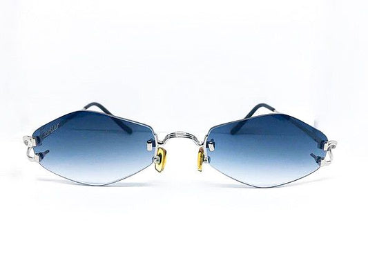 Cartier Silver Wires with Custom Cartier Lenses - Registered - Luxury Optical